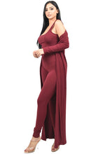 Load image into Gallery viewer, Solid knitted 3 pieces legging set